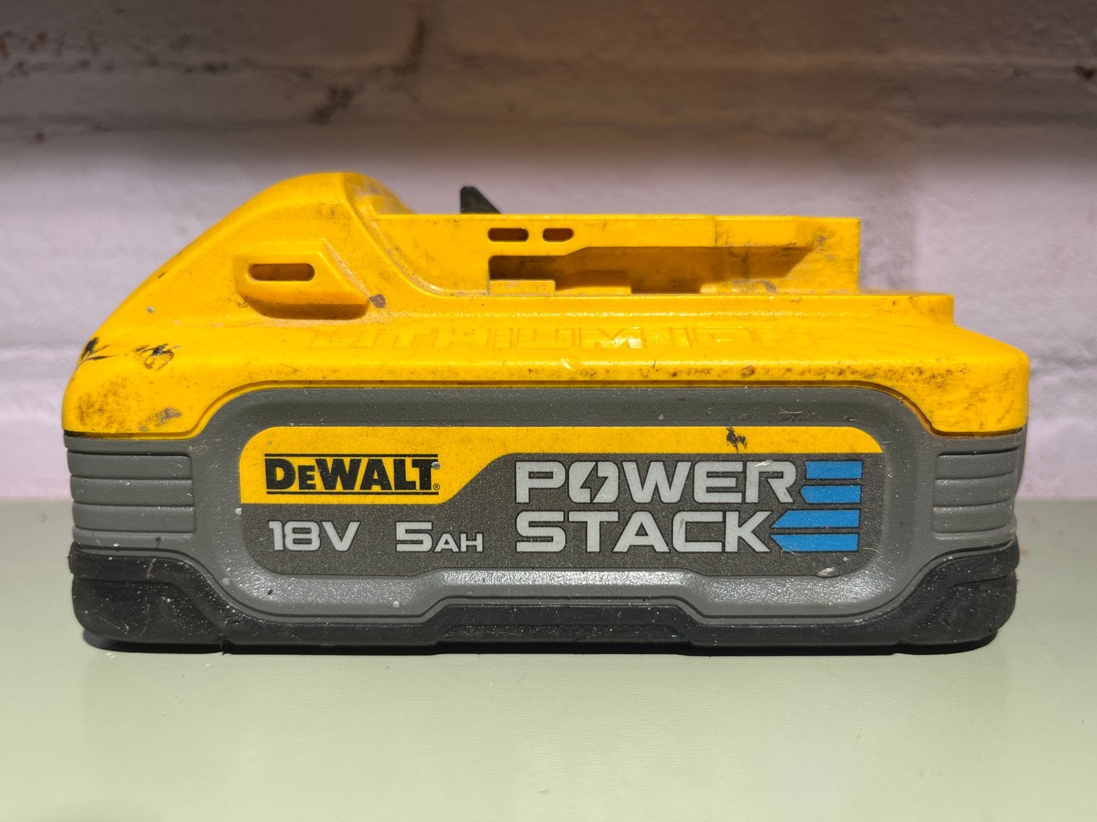 DeWalt Powerstack Accu 18V 5Ah, Doe-het-zelf en Verbouw, Gereedschap | Boormachines, Ophalen of Verzenden, Gebruikt, Overige typen