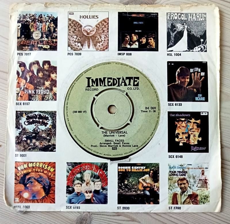 small faces: the universal, Ophalen of Verzenden, Gebruikt, Pop
