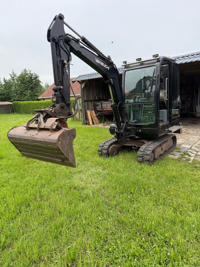 Takeuchi TB125 - 2003, Ophalen, Graafmachine