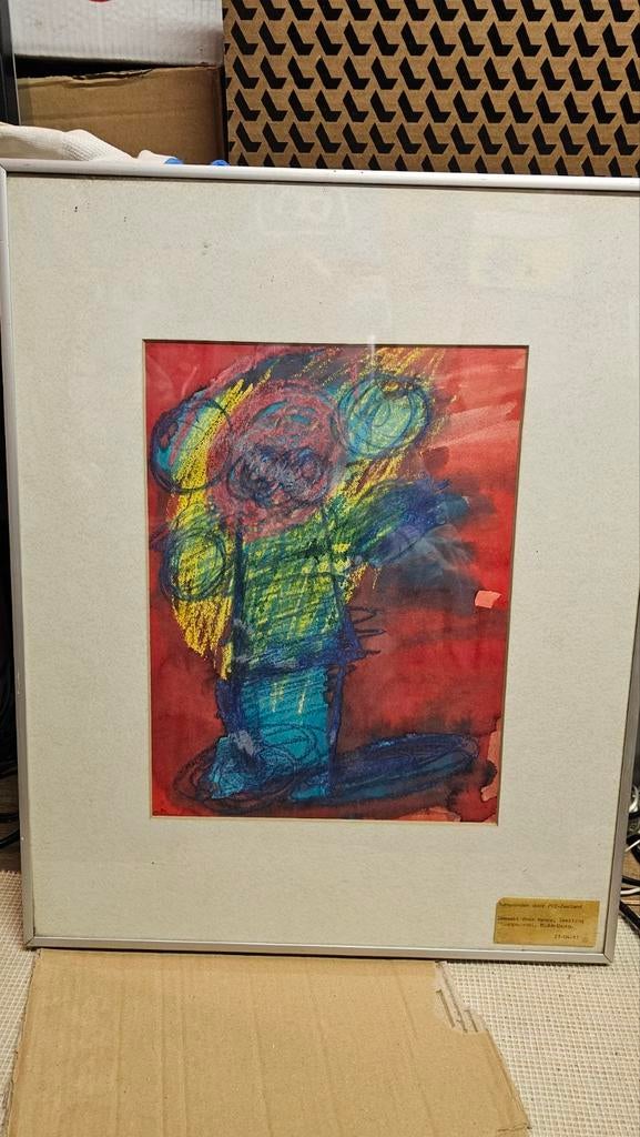 Eigenaar tekening lijst gezocht, Ophalen