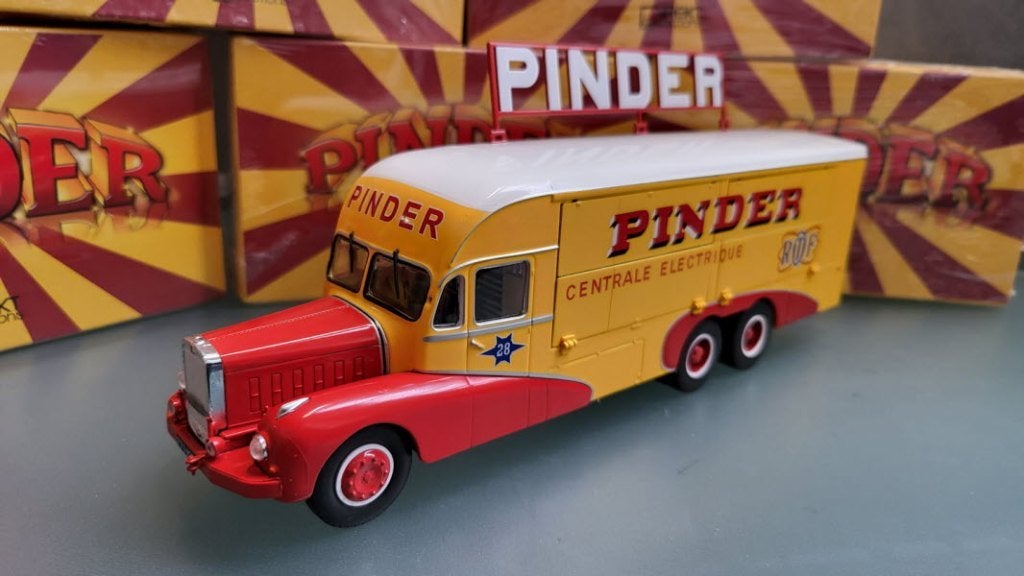 Atlas Bernard 28 Power Sation Truck Circus Pinder 1951, Overige merken, Overige merken, Bus of Vrachtwagen, Nieuw