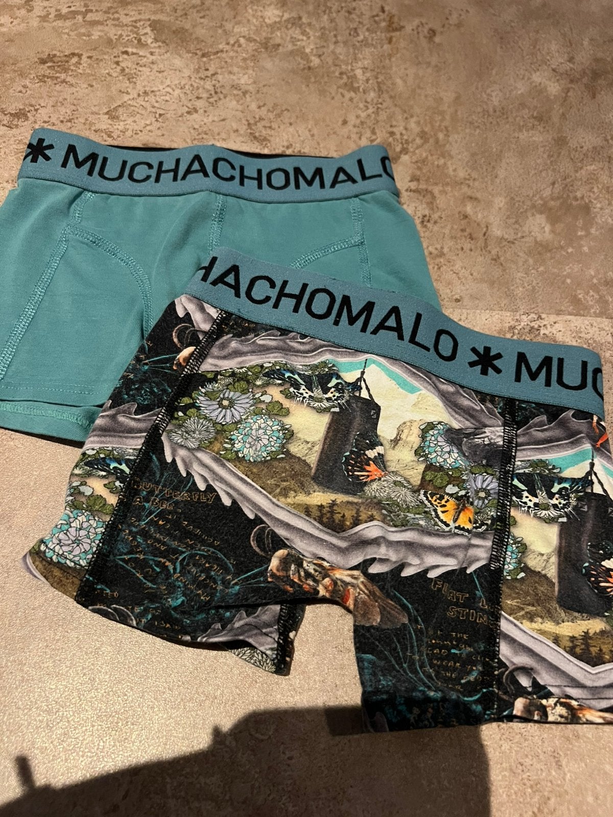 MUCHACHOMALO boxers maat 104 zgan, Ophalen of Verzenden, Zo goed als nieuw, Jongen, Nacht- of Onderkleding