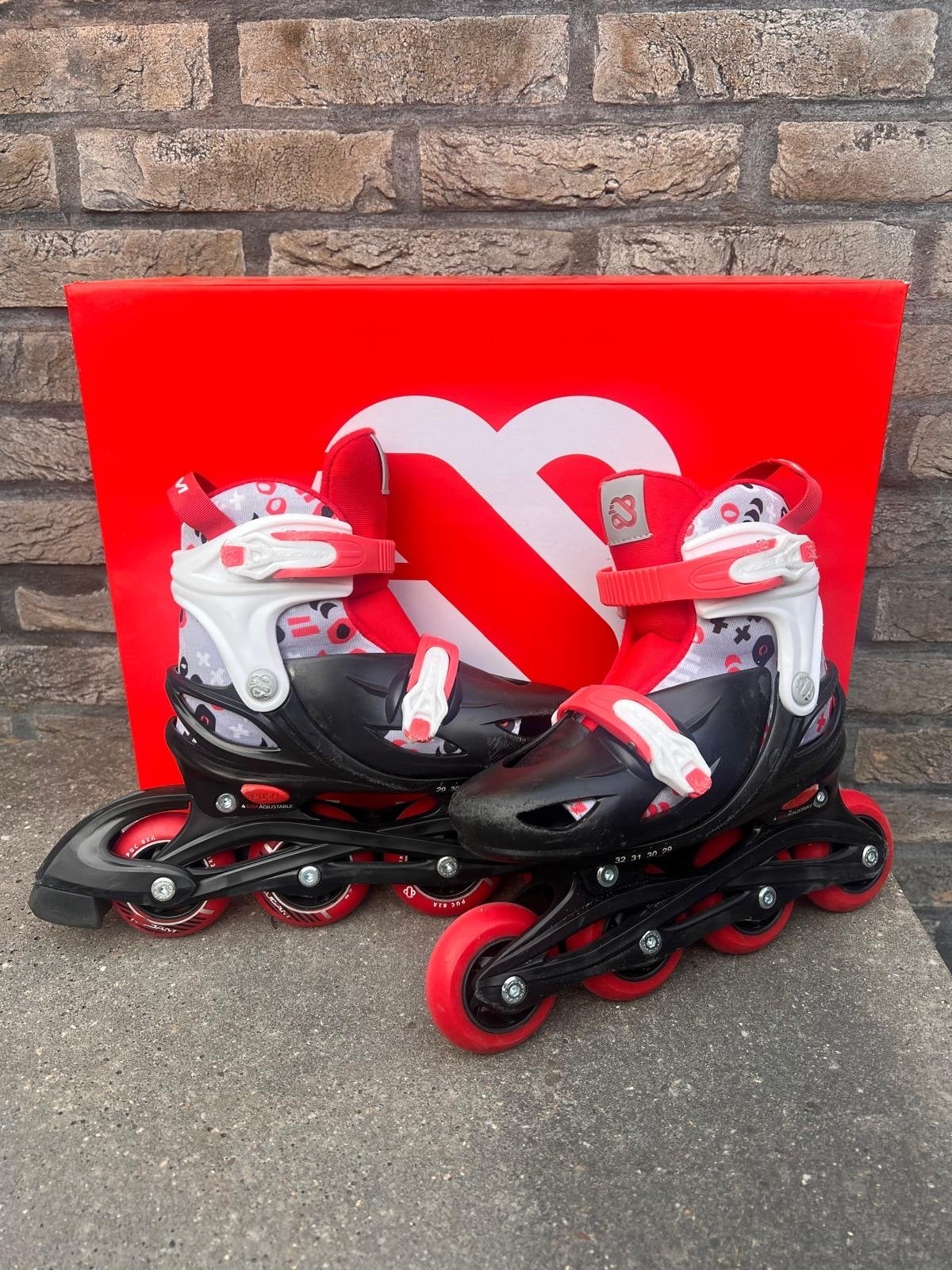 Nijdam 3-in-1 Skeelers Verstelbaar Maat 29-32 met Doos, Overige merken, Kinderen, Ophalen of Verzenden, Inline skates 4 wielen