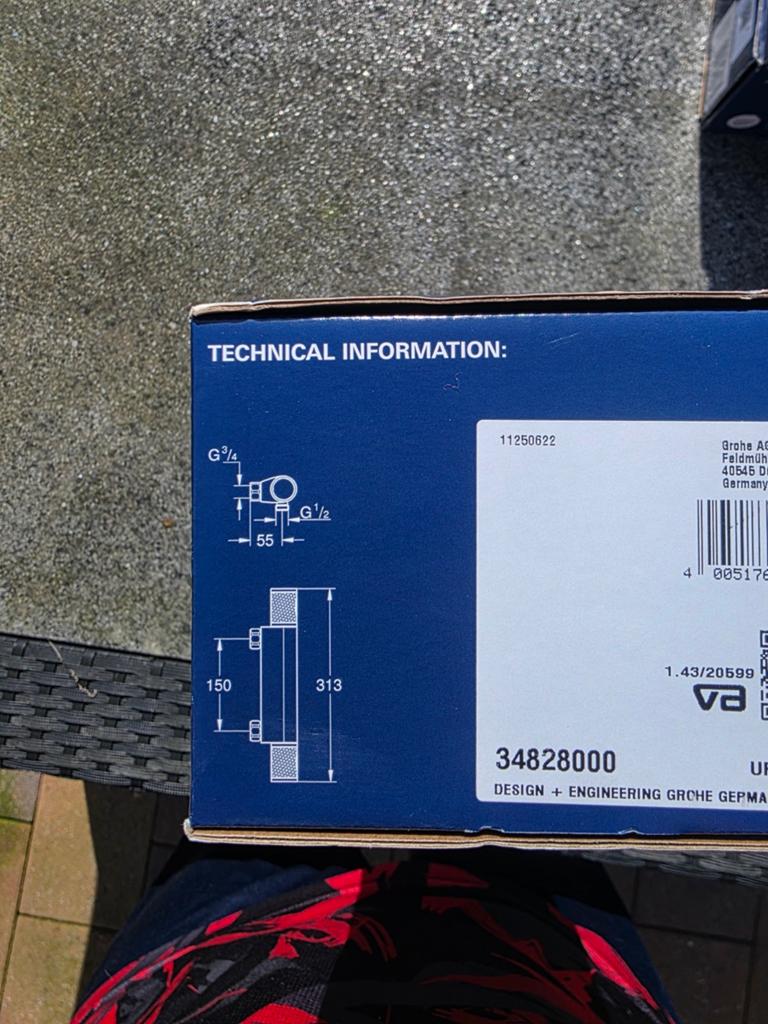 thermostaat kraan merk grohe nieuw, Ophalen of Verzenden, Nieuw