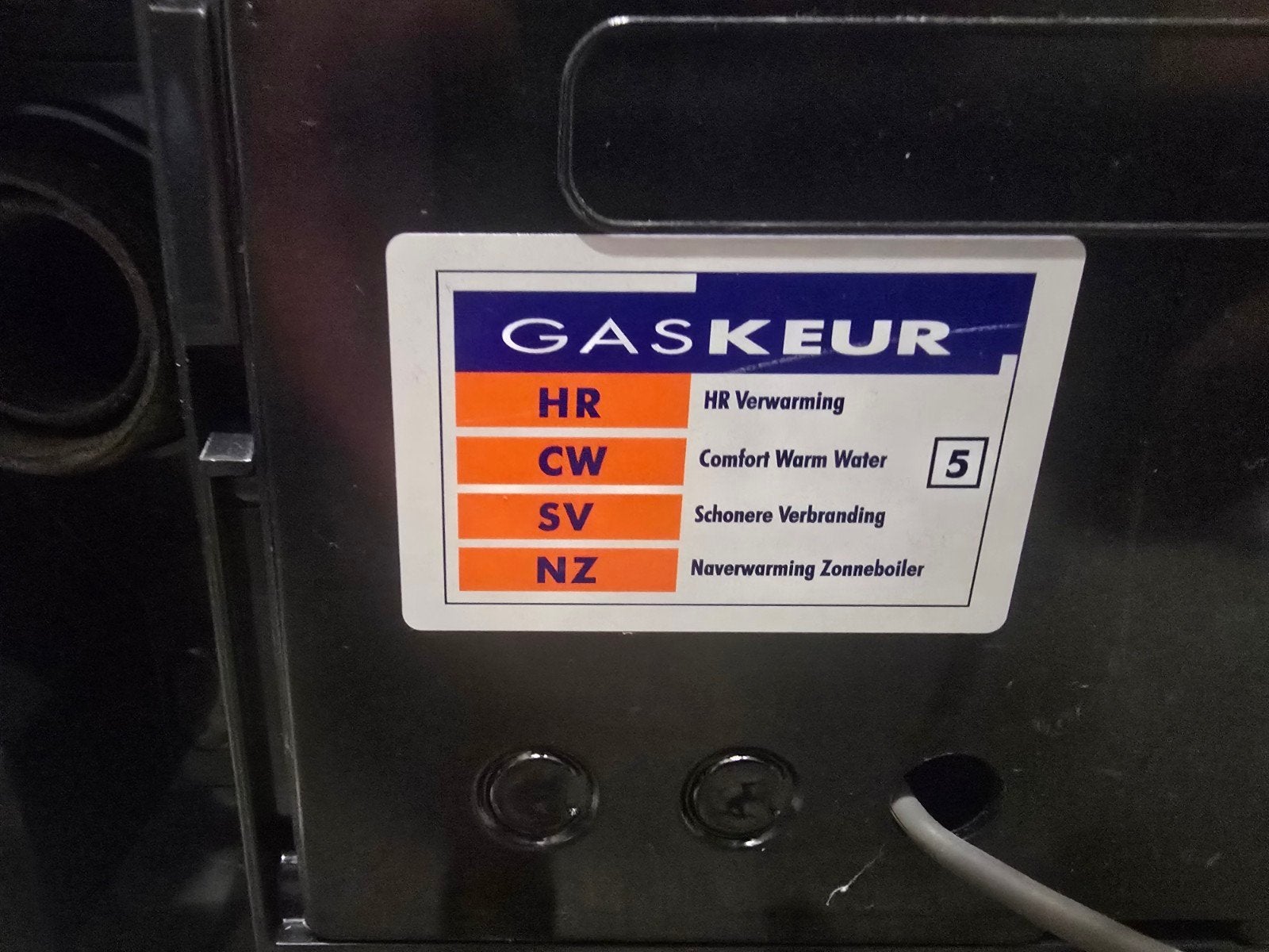 Intergas Kombi Kompakt HRE 36/30 A CW5 – bouwjaar 2021, Ophalen, 30 tot 80 cm, Cv-ketel of Combi-ketel, Minder dan 60 cm