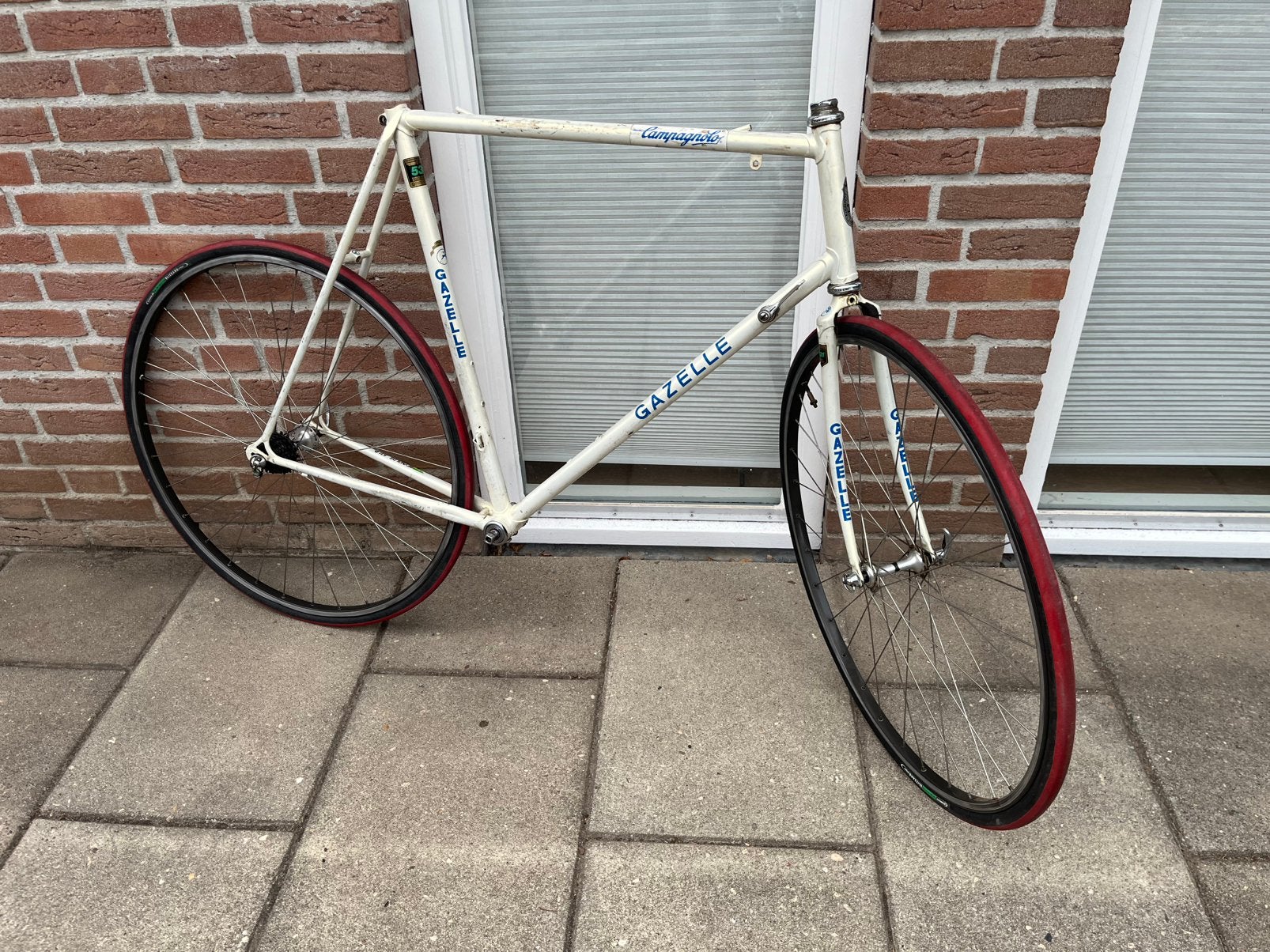 Gazelle race frame, 59 cm of meer, Ophalen, Jaren '60 of nieuwer