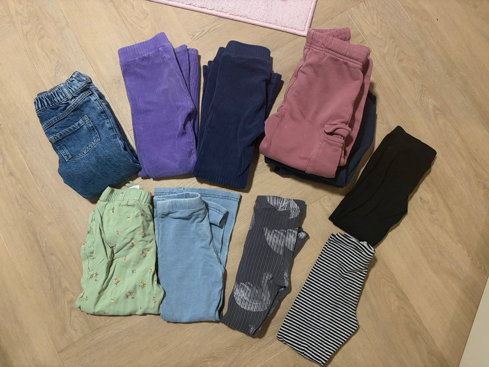34-delig Meisjes kledingpakket 98-104, Ophalen of Verzenden, Zo goed als nieuw, Maat 98
