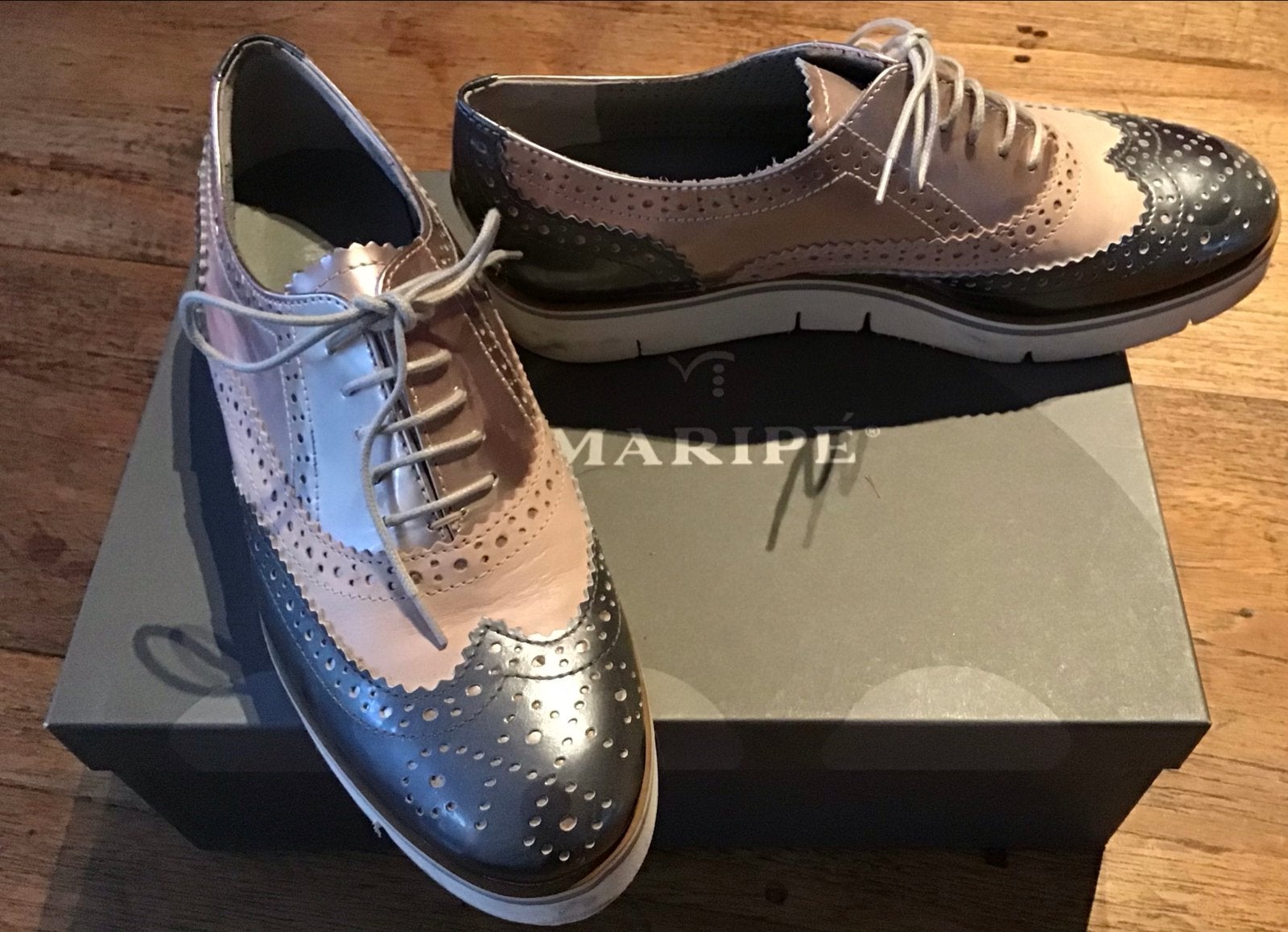 Maripé Brogues - Zo goed als nieuw, Overige kleuren, Overige typen, Ophalen of Verzenden, Zo goed als nieuw