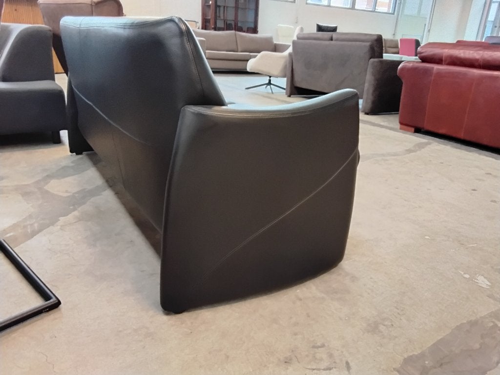 bank New Sity 187 zgan 500=. Second Life Wolvega., Ophalen, 150 tot 200 cm, Leer, Zo goed als nieuw