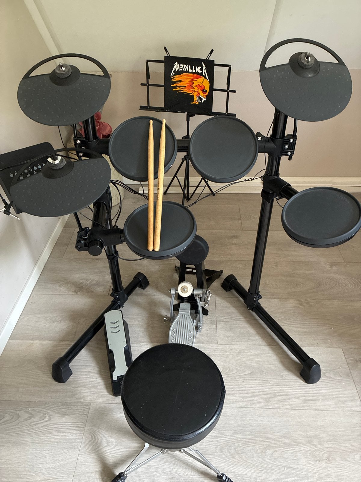 Yamaha dtx 400k elektronische drumstel, Muziek en Instrumenten, Ophalen, Gebruikt, Yamaha, Elektronisch