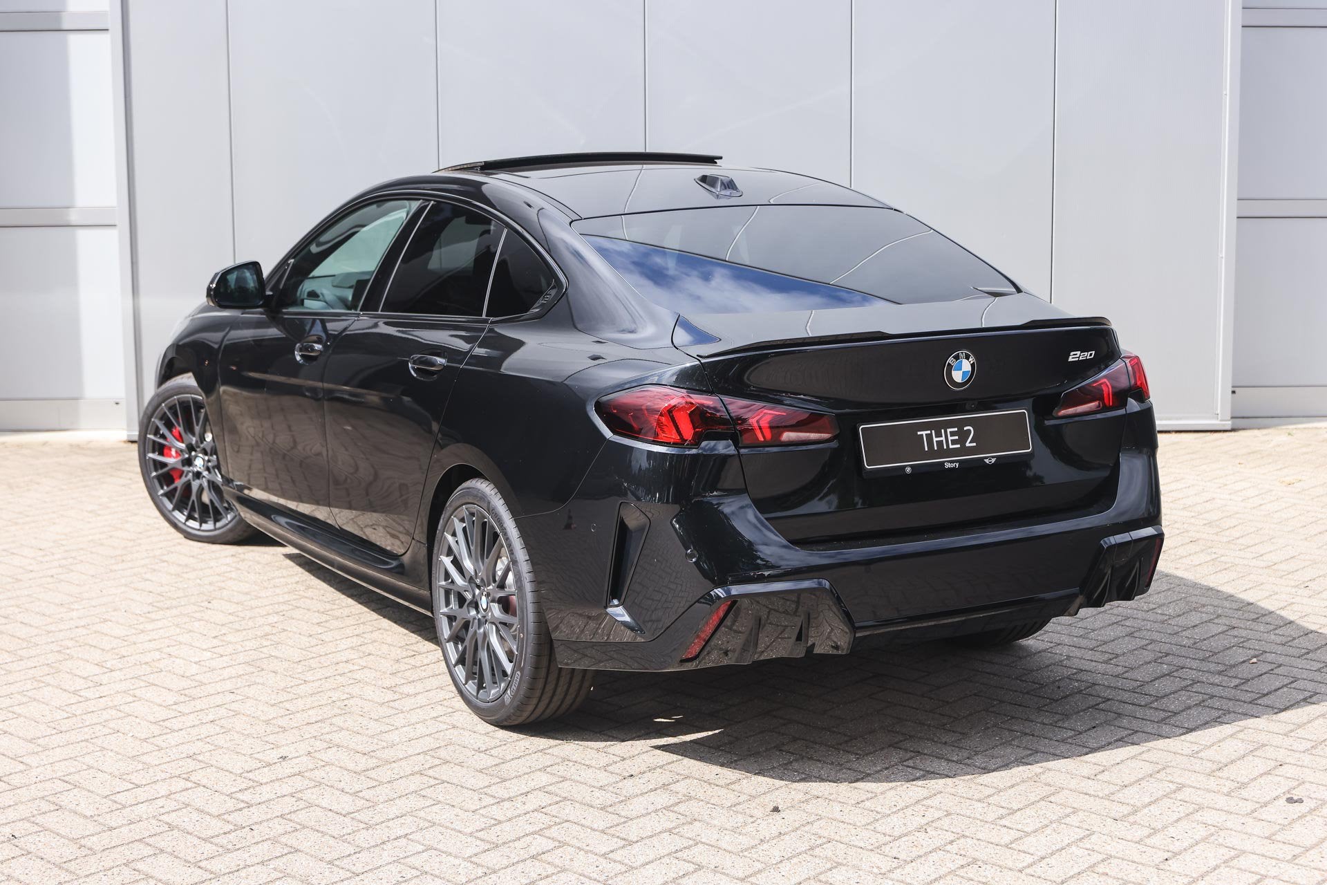 BMW 2 Serie Gran Coupé 220 M Sport Automaat / Panoramadak /, Auto's, Zwart, 4 cilinders, 179 pk, Zwart