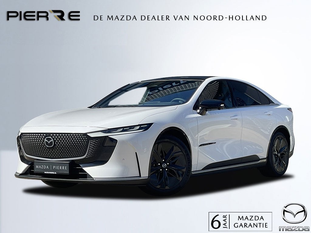 Mazda 6e Takumi Business Edition 68.8 kWh | BLACK PAKKET | Z, Auto's, Automaat, Achterwielaandrijving, Zwart, 1928 kg