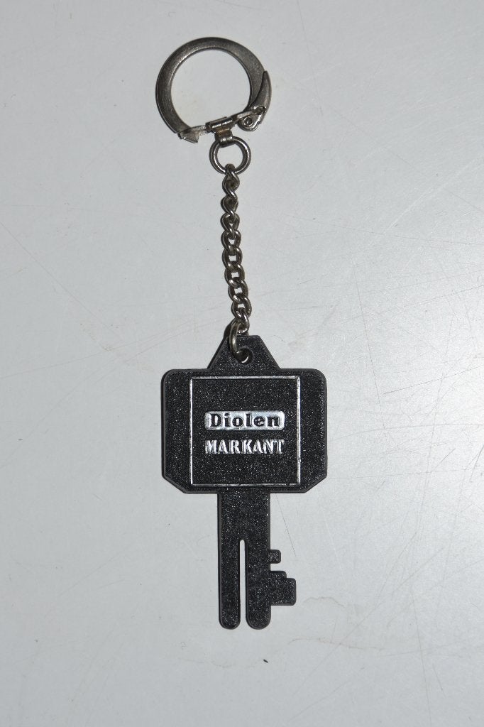 Oude jaren 60 / 70 Diolen Markant sleutelhanger, Verzenden, Gebruikt, Merk
