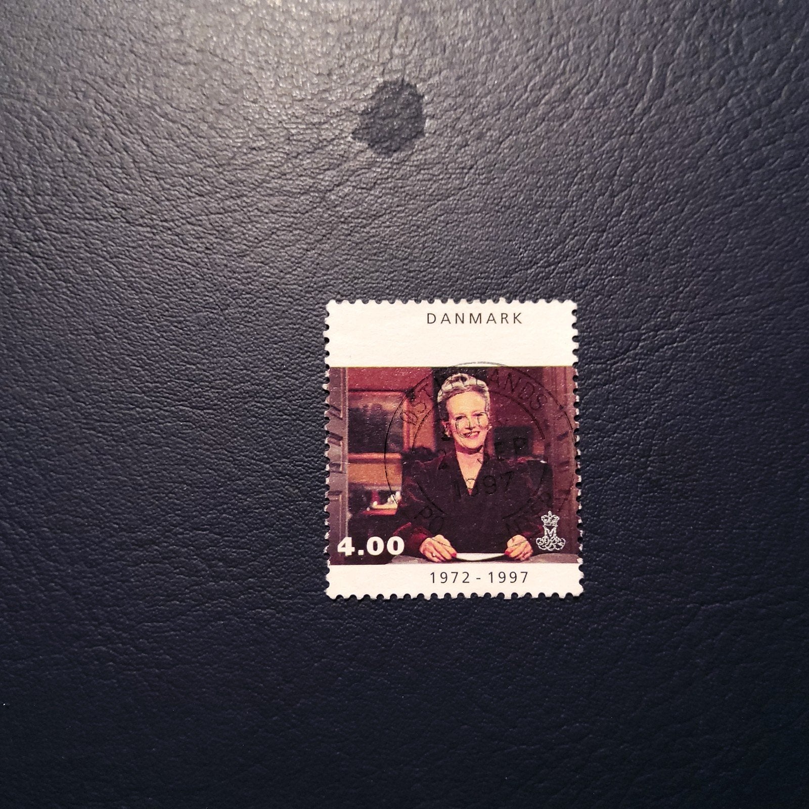 Denemarken postzegel Margrethe II 1972-1997, Postzegels en Munten, Ophalen of Verzenden