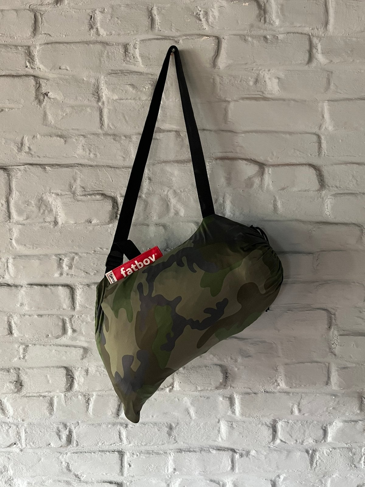 Fatboy Lamzac Original Camouflage / Legerprint Nieuwstaat, Huis en Inrichting, Zitzakken, Ophalen, A, A, A