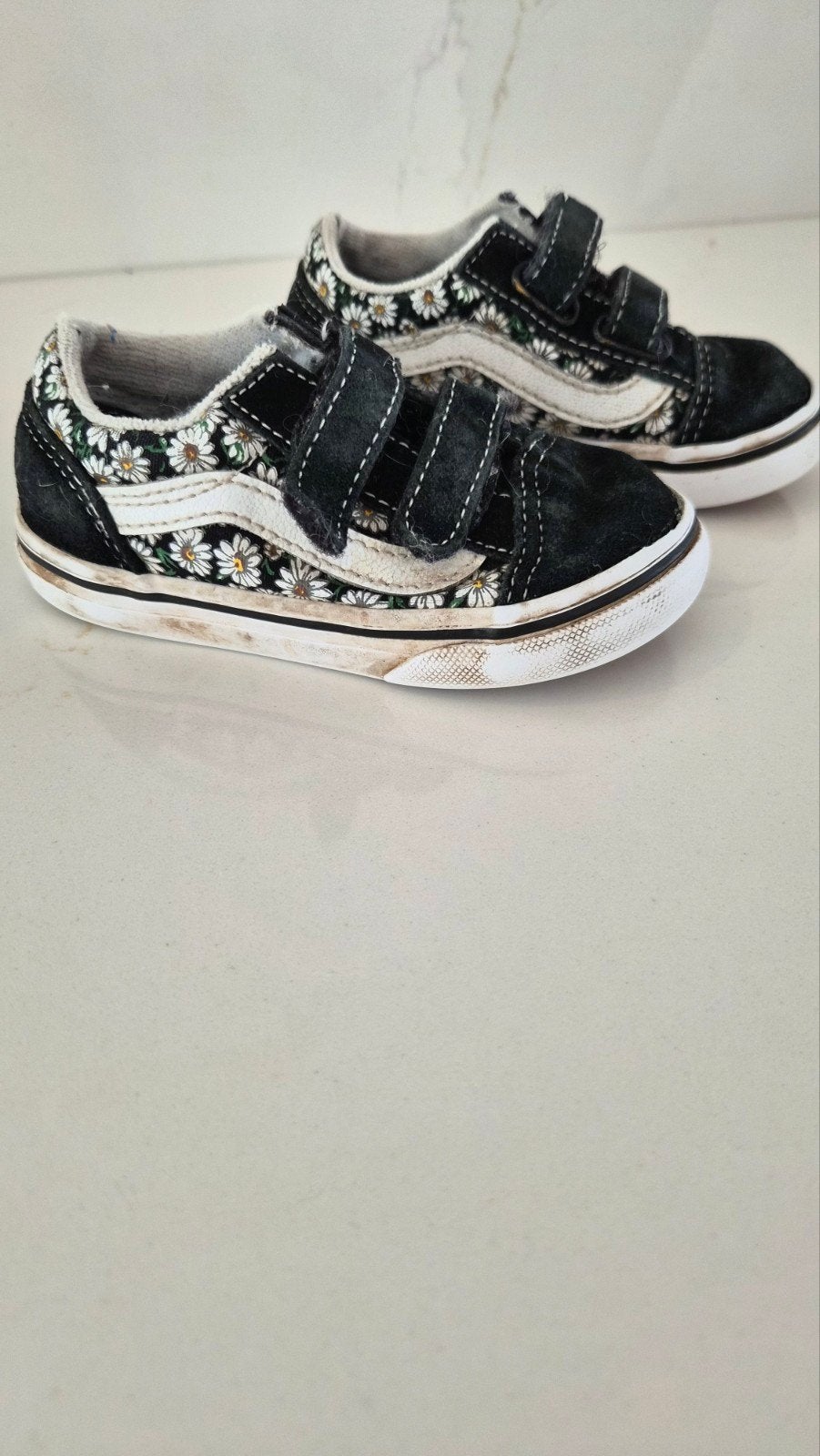 VANS Old Skool gebloemde sneakers voor kinderen - Maat 23.5, Gebruikt, Schoenen, Ophalen of Verzenden, VANS