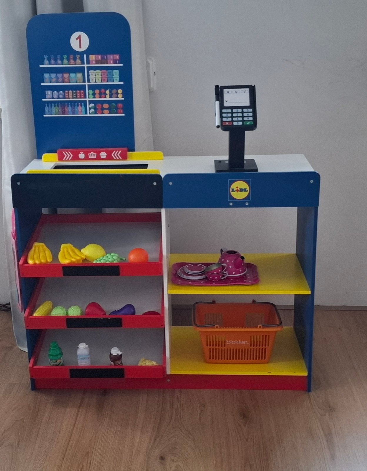 Houten Speelgoed Supermarkt met Accessoires, Ophalen, Jongen of Meisje