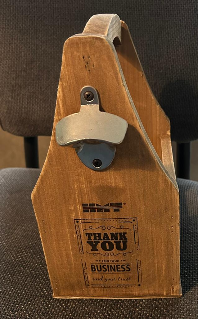 Een echte houten “Mannenhandtas”, Hout, Overige stijlen, Ophalen of Verzenden, Zo goed als nieuw