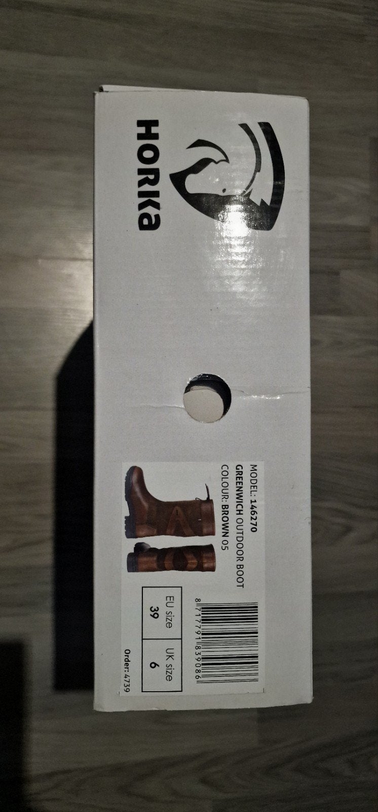 Horka Greenwich - Bruin Maat 39., Hoge laarzen, Bruin, Horka, Nieuw