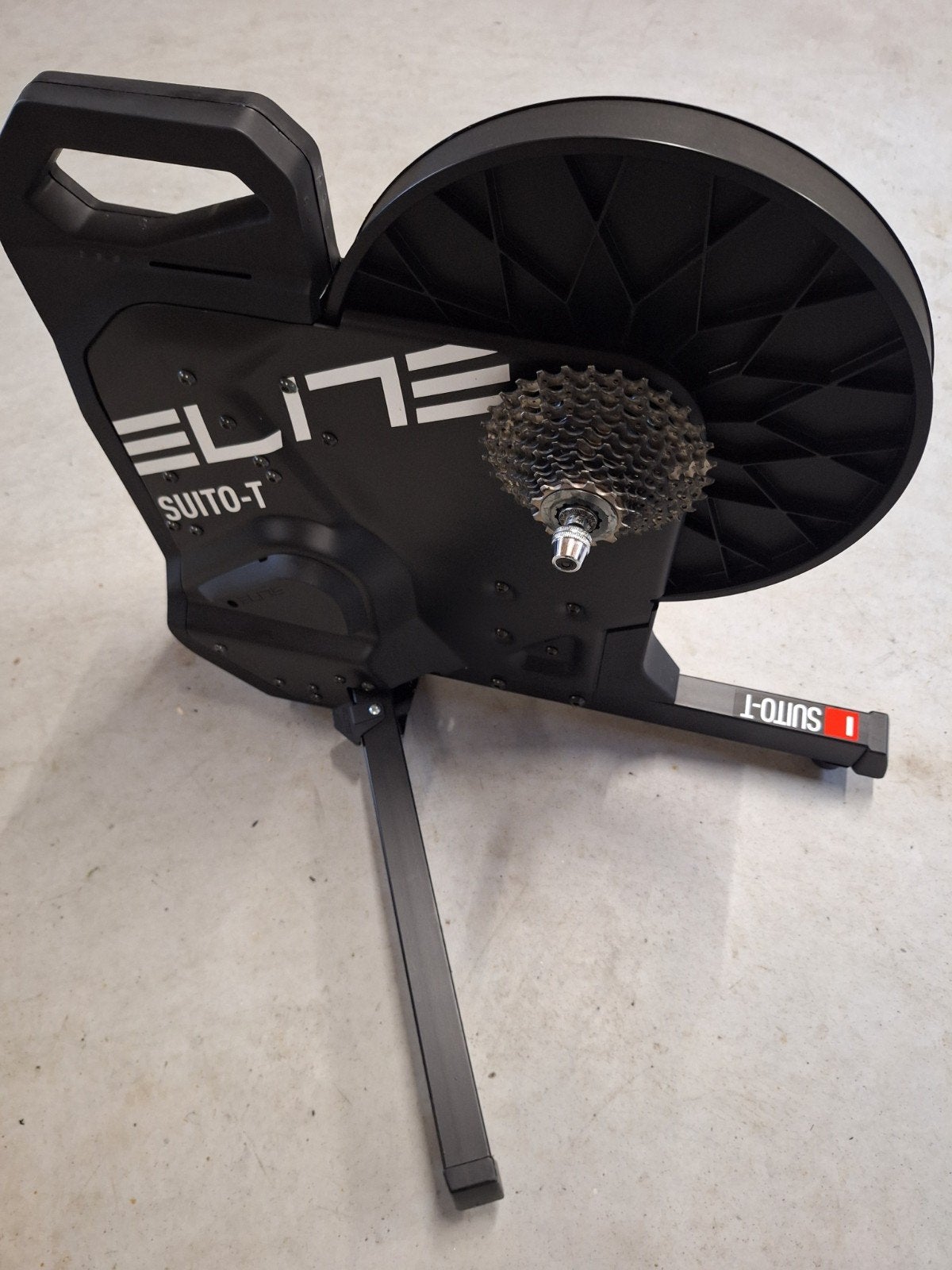 Fietstrainer Elite Suito-T  Interactieve Direct Drive, Sport en Fitness, Ophalen, Zo goed als nieuw, Overige typen