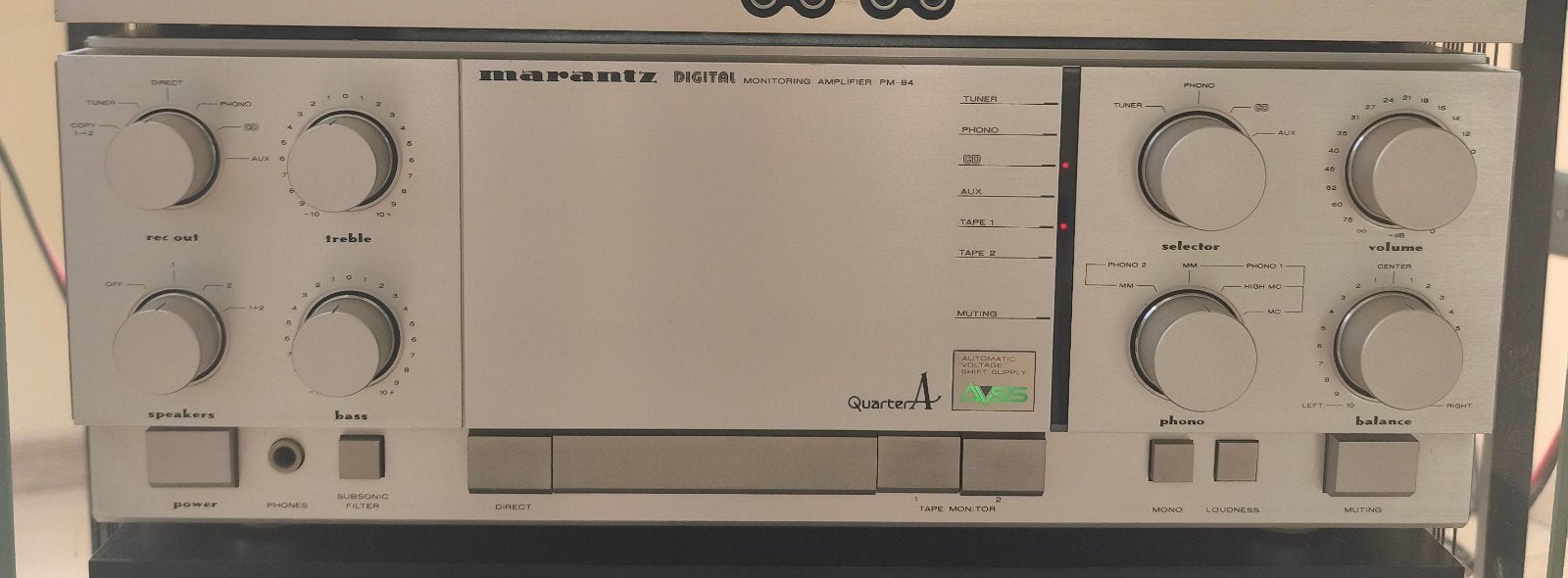 Marantz PM-84 MK I Champagne – Uitmuntende staat, Gebruikt, 120 watt of meer, Stereo, Ophalen