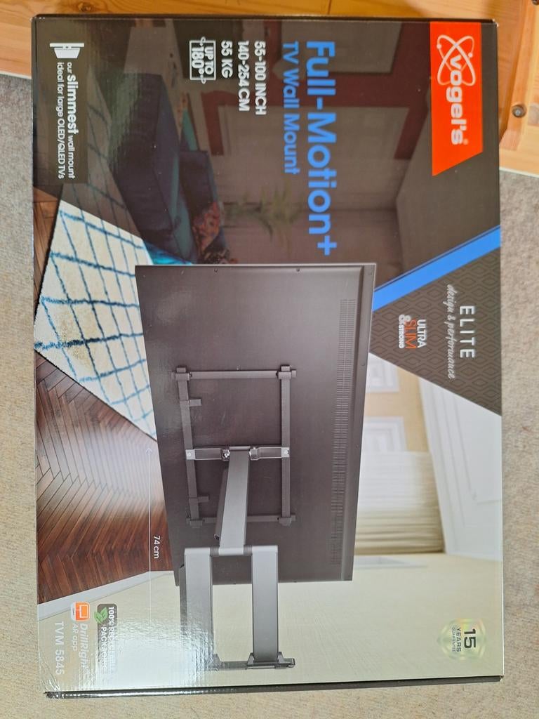 Vogel's ELITE Full-Motion+ TV Beugel (Nieuw in doos), Ophalen of Verzenden, Nieuw