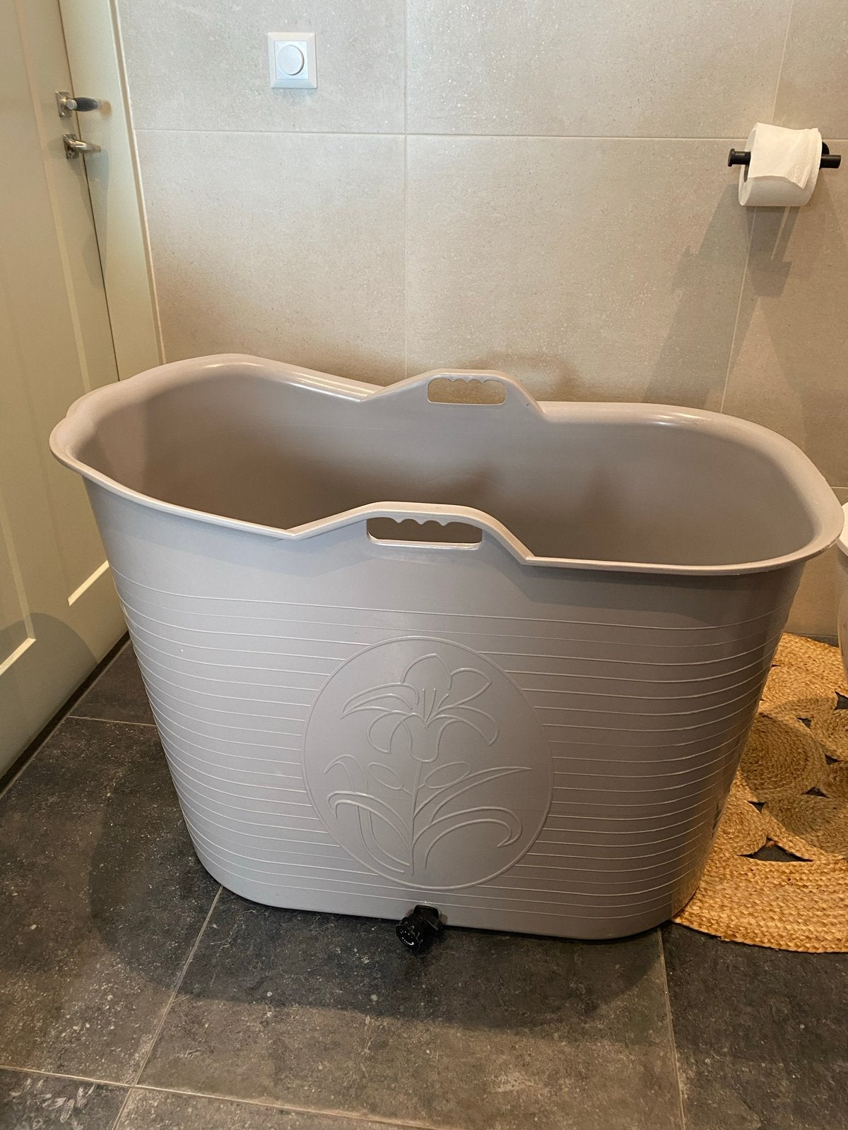 Bad Bucket voor in douche, Ophalen, Gebruikt, Met bad