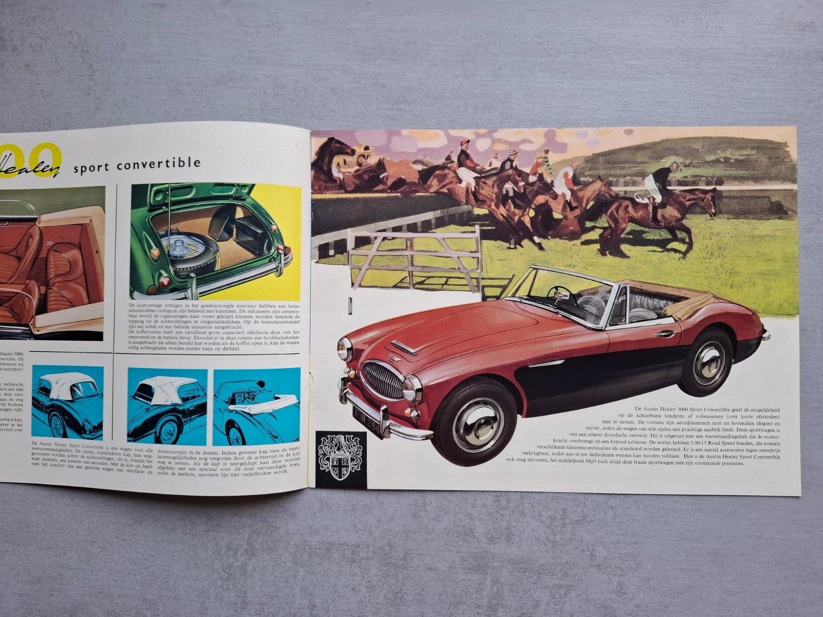 Austin Austin Healey 3000 MK III Sport Convertible brochure, Boeken, Ophalen of Verzenden
