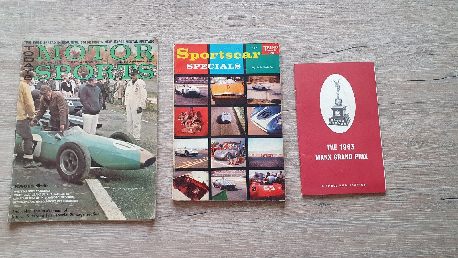 Unieke Set Vintage Autosport / Motorsport Boeken & Magazines, Boeken, Ophalen of Verzenden, Gelezen