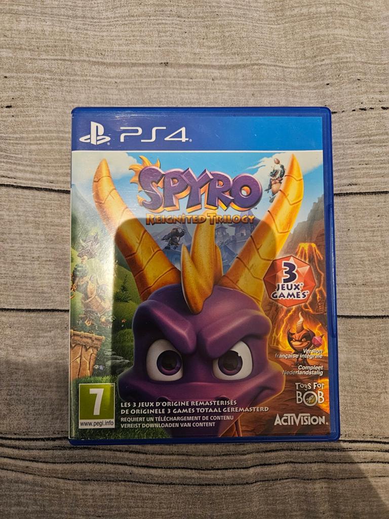 Spyro trilogy, Avontuur en Actie, 1 speler, Ophalen of Verzenden, Zo goed als nieuw