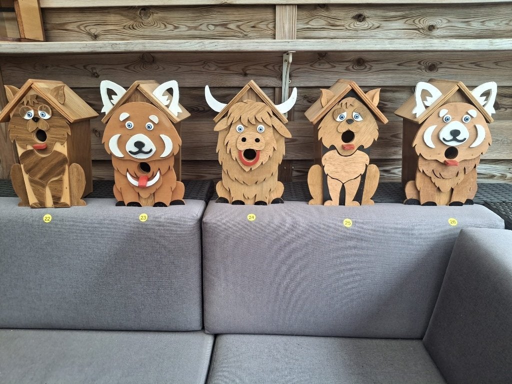 vogelhuisjes ,nestkastjes, Tuin en Terras, Ophalen, Nieuw