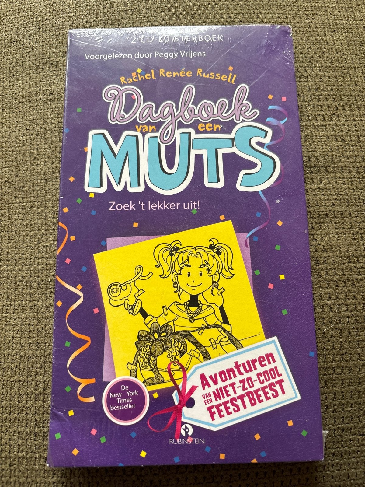 Dagboek van een Muts - Zoek 't lekker uit! (CD-luisterboek), Boeken, Ophalen of Verzenden, Nieuw, Fictie