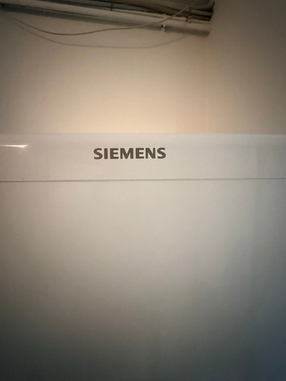 Siemens Koel-vriescombinatie - Wit, Goede Staat, Ophalen, 200 liter of meer, 60 cm of meer, Met aparte vriezer