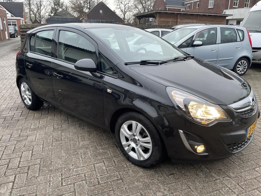 Opel Corsa 1.3 CDTi Airco 5 deurs APK: Nieuw bij aflevering, Auto's, Voorwielaandrijving, Euro 5, Gebruikt, Zwart
