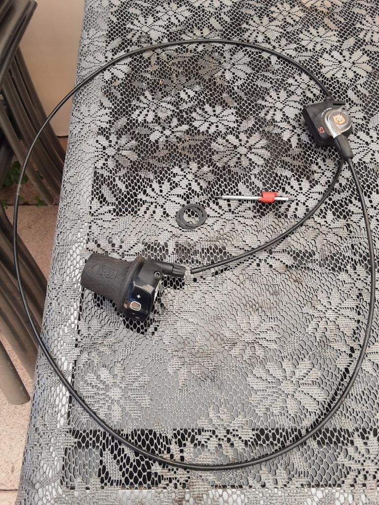 Sunrace Twist Shifter 7-speed met kabel voor Sram S7, Overige typen, Ophalen of Verzenden, Zo goed als nieuw, Sunrace