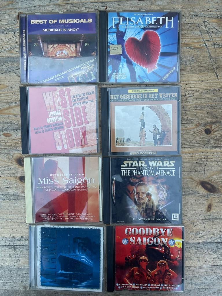 Musical CD's - Diverse titels (ook per stuk), Ophalen, Gebruikt