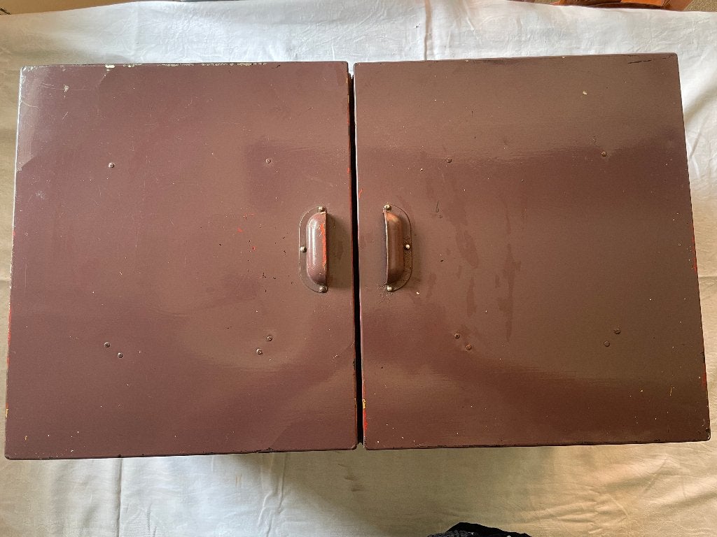 antiek Douwe Egberts winkelblik, Ophalen, Gebruikt, Koffie, Douwe Egberts