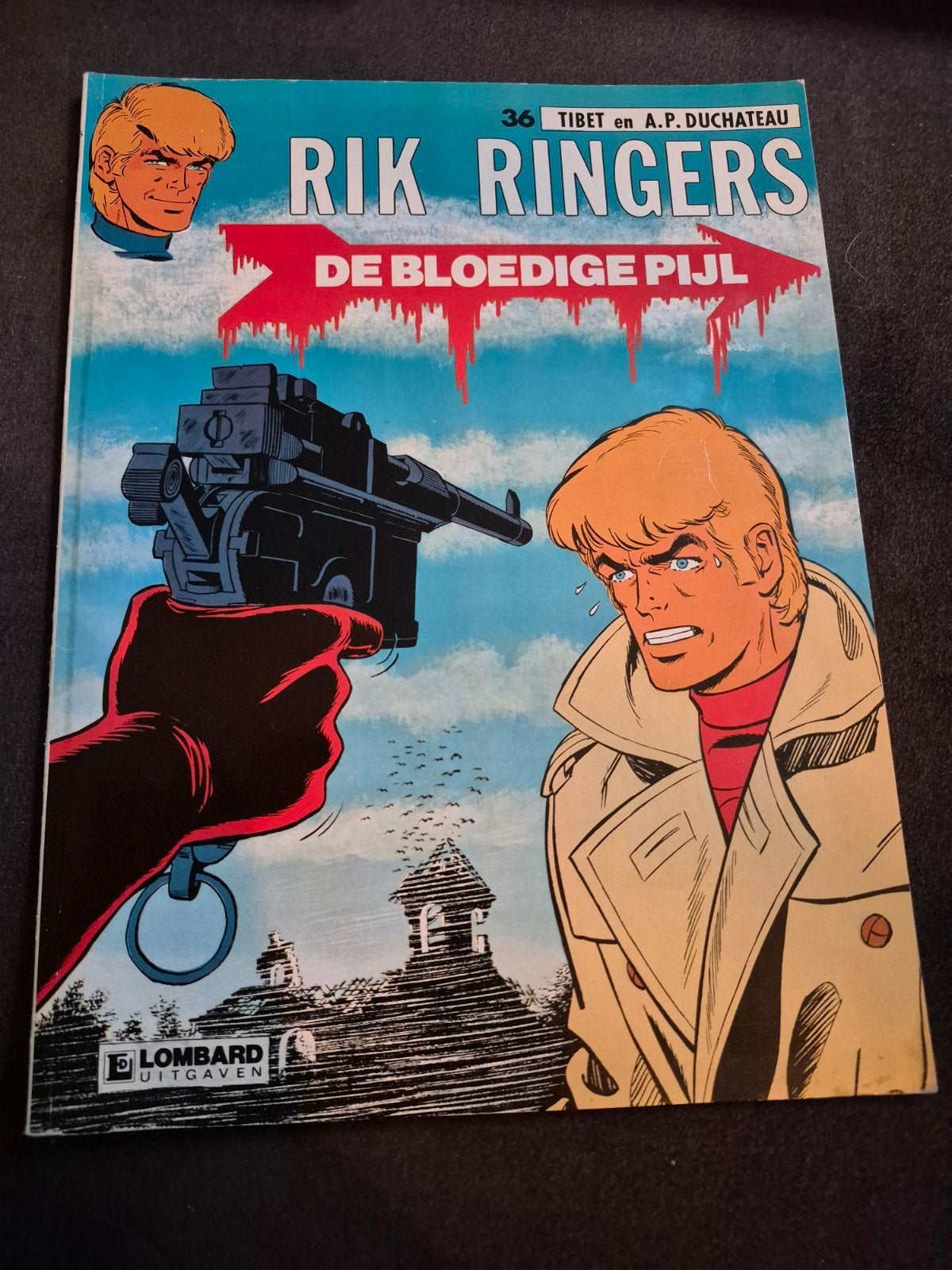 Rik Ringers - De Bloedige Pijl (1e druk 1983) - Nieuwstaat, Eén stripboek, Ophalen of Verzenden, Nieuw, Tibet en A.P. Duchateau