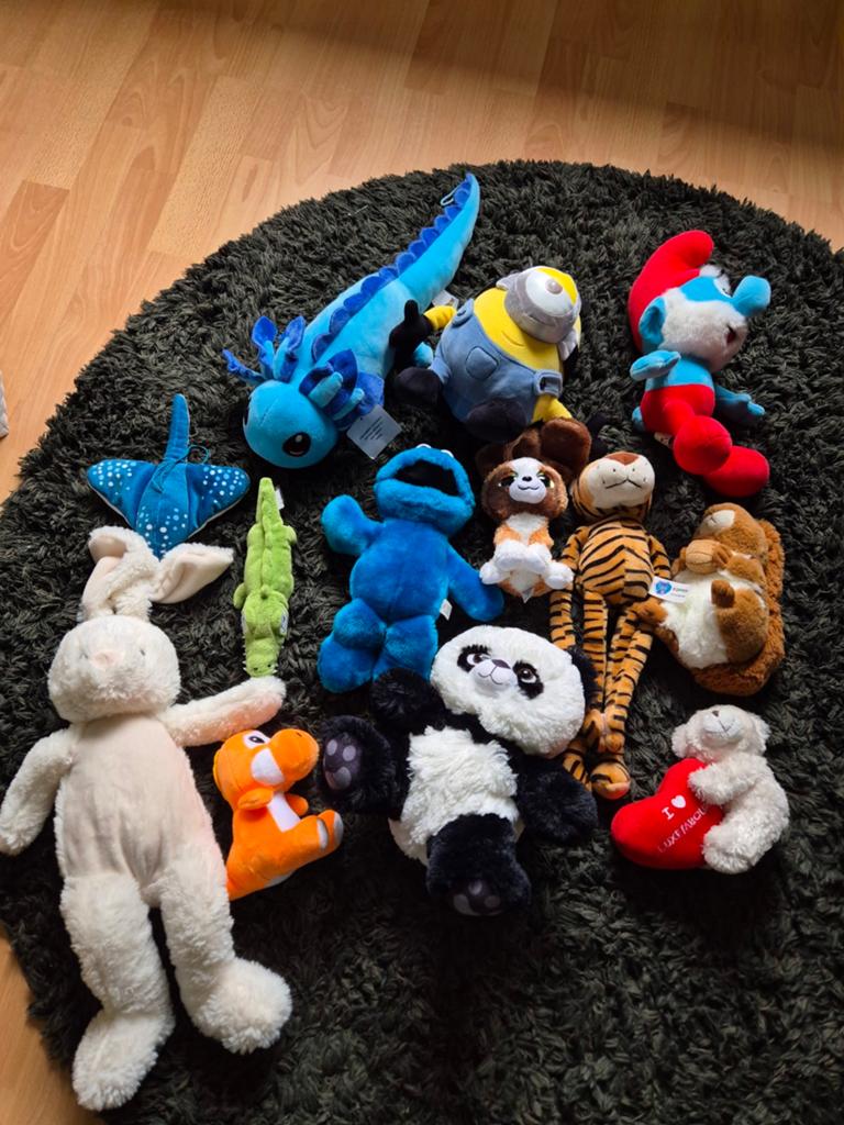 Partij pluche knuffels 3/3, Ophalen of Verzenden, Overige typen