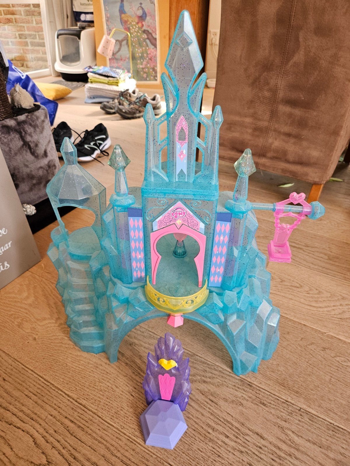 Little pony kasteel met licht, Ophalen of Verzenden, Zo goed als nieuw, Meisje