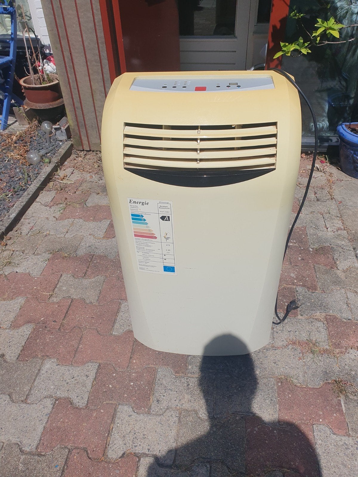 9.000 BTU mobiele Airco  word ijskoud, Witgoed en Apparatuur, Airco's, Ophalen, Minder dan 60 m³, Ventileren, 3 snelheden of meer