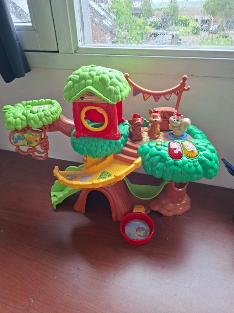 VTech Ontdek en Speel Boomhut - Werkt perfect!, Ophalen, Zo goed als nieuw, 6 maanden tot 2 jaar