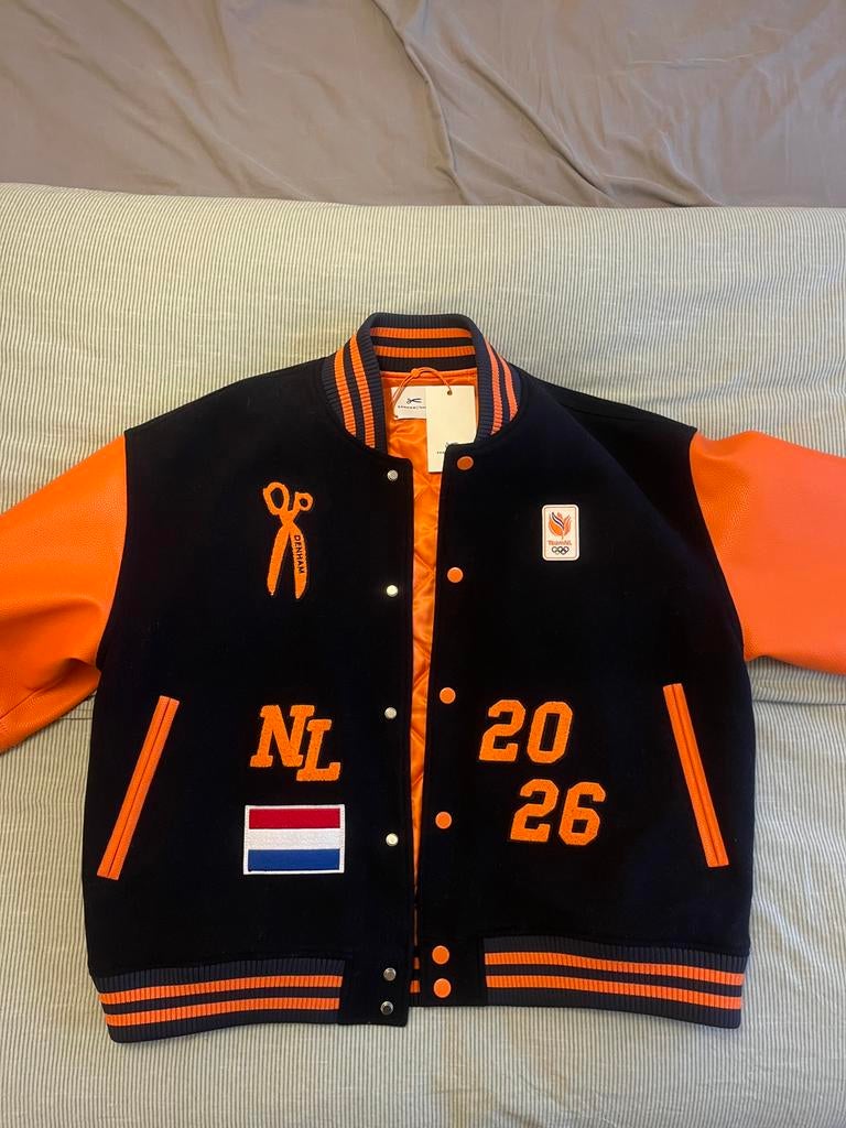 Denham - TeamNL Varsity Jacket, Ophalen of Verzenden, Nieuw, Maat 56/58 (XL), Overige kleuren