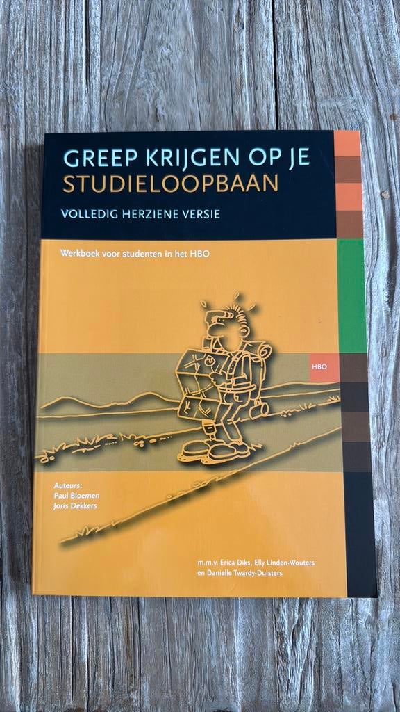 Joris Dekkers - Greep krijgen op je studieloopbaan, Ophalen of Verzenden, Zo goed als nieuw