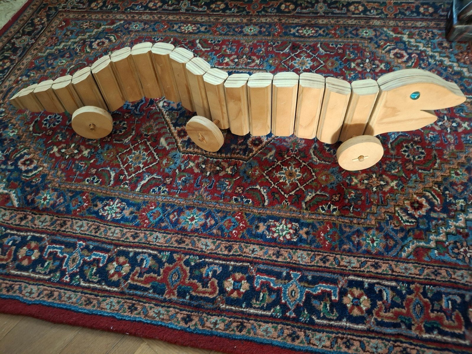 Handgemaakte Krokodil ( 96 cm), Ophalen, Nieuw