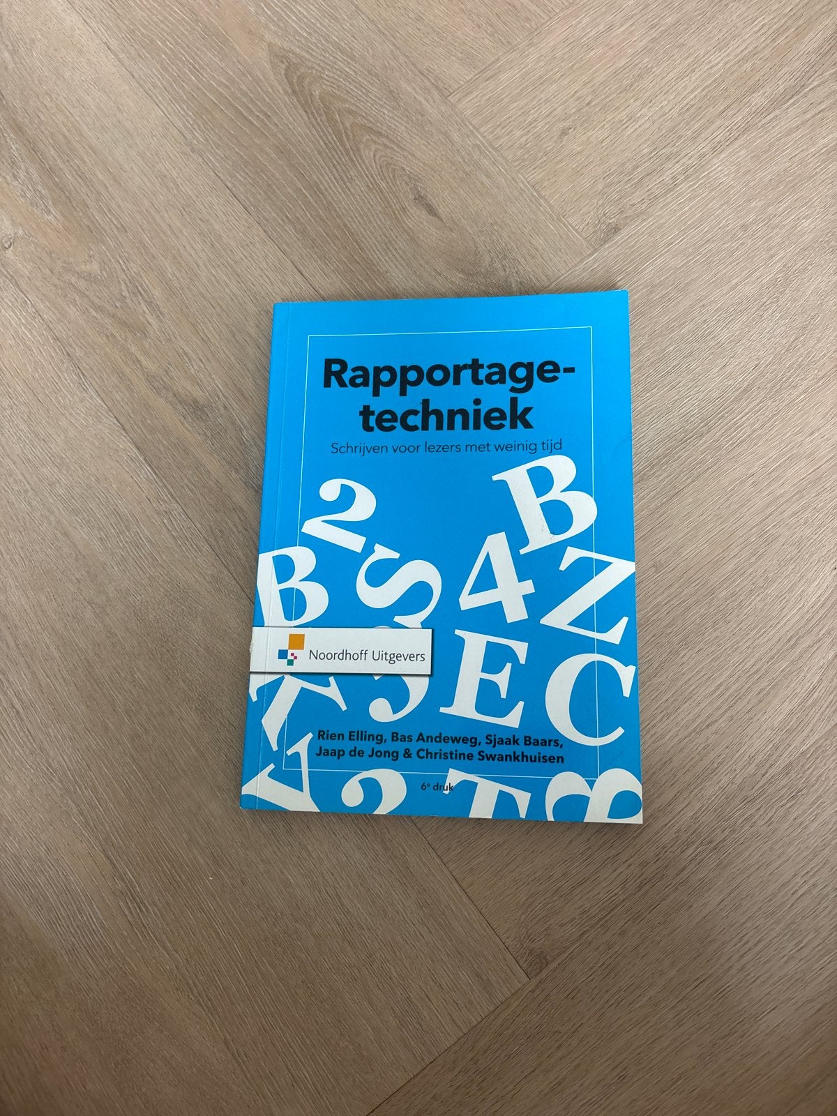 Rapportagetechniek - Schrijven voor lezers met weinig tijd, Ophalen of Verzenden, Gamma, Zo goed als nieuw, HBO