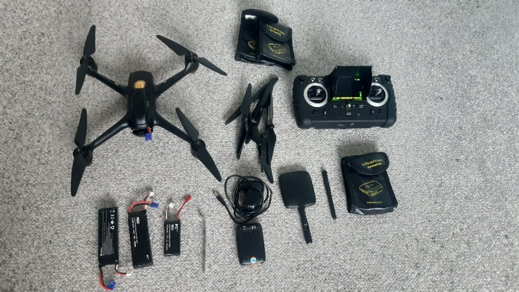Hubsan H501S X4 Air drone compleet – GPS, extra accu’s,etc, Ophalen, Gebruikt