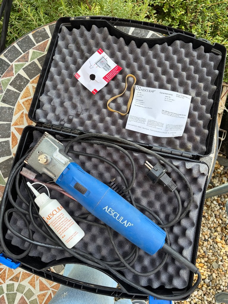 Scheerapparaat aesculap, Dieren en Toebehoren, Aesculap, Ophalen of Verzenden, Gebruikt, Scheerapparatuur