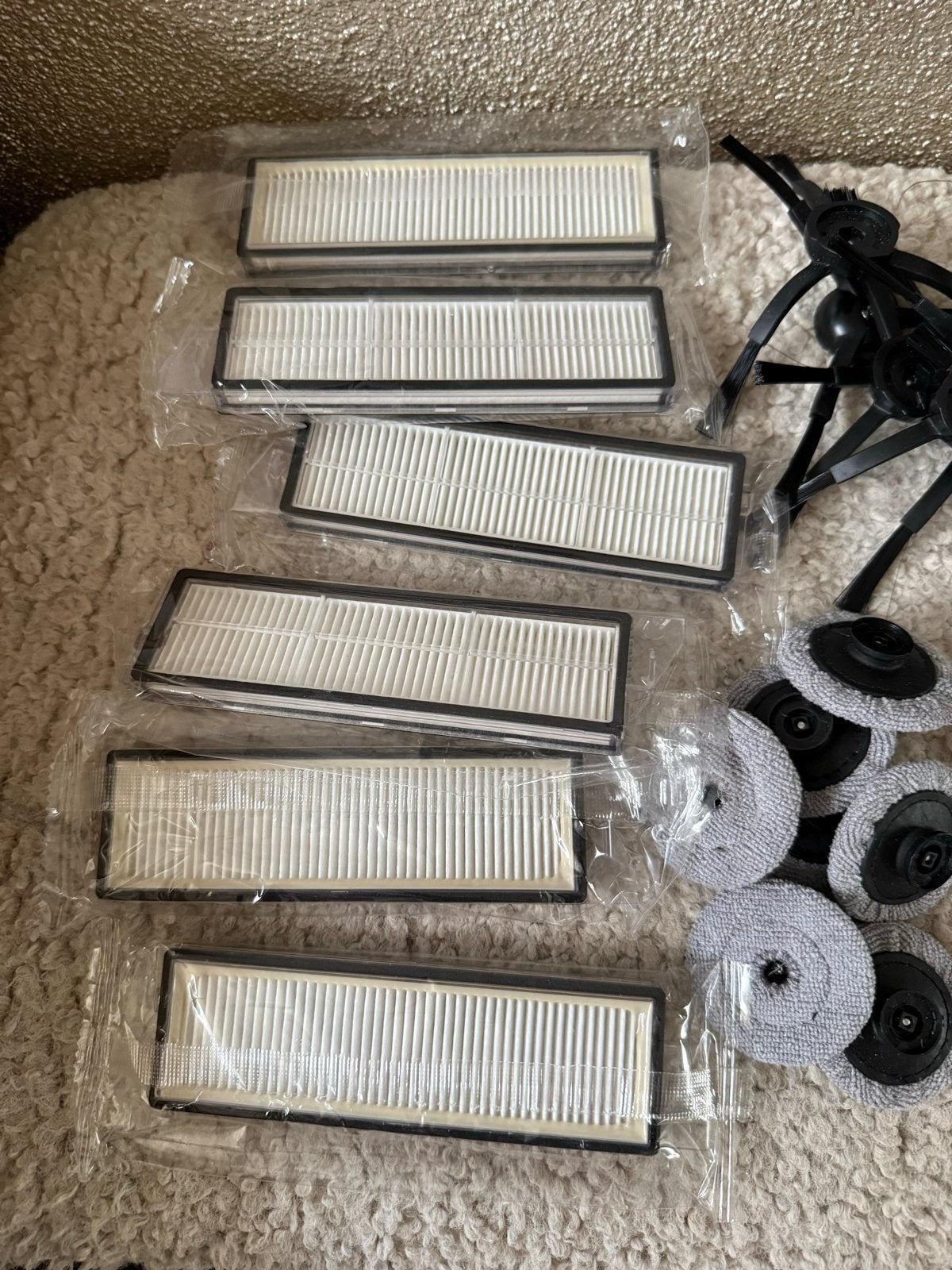Robotstofzuiger onderdelen: filters, borstels, dweildoekjes, Ophalen of Verzenden, Nieuw