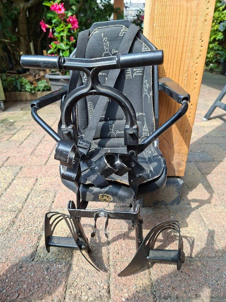 Fietsstoeltje GMG T11s, Voorzitje, 0 t/m 13 kg, Ophalen, Yepp GMG